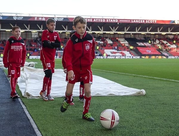 Bristol City v Reading: Mascot's Excitement at Ashton Gate ahead of the Sky Bet Championship Match