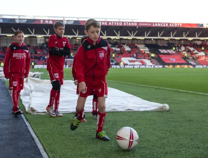 Framed Print : Bristol City v Reading: Mascot's Excitement at Ashton Gate ahead of the Sky Bet Championship Match Framed Print : Bristol City v Reading: Mascot's Excitement at Ashton Gate ahead of the Sky Bet Championship Match