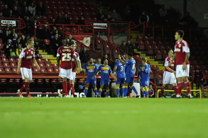 Framed Print : Bristol City V Shrewsbury Town 170913 Framed Print : Bristol City V Shrewsbury Town 170913