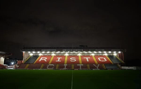 Bristol City vs AFC Wimbledon at Ashton Gate Stadium - Johnstone's Paint Trophy Match
