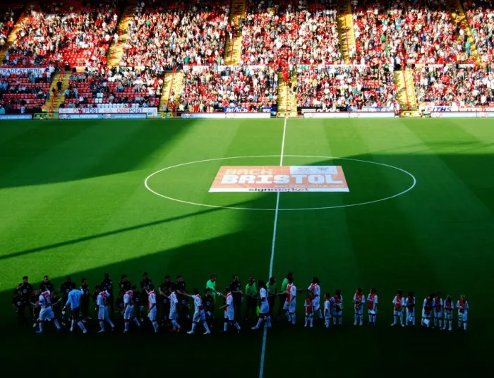 Framed Print : Bristol City vs Ajax: 09-10 Pre-Season Friendly (First Team)