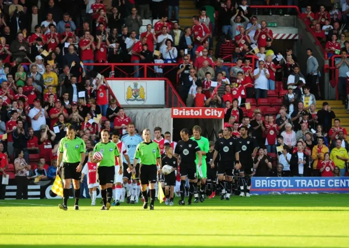 Framed Print : Bristol City vs Ajax: Pre-Season Friendly - 09-10 Framed Print : Bristol City vs Ajax: Pre-Season Friendly - 09-10