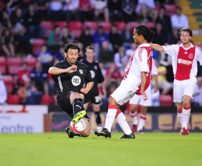 Framed Print : Bristol City vs Ajax: Pre-Season Friendly - 09-10