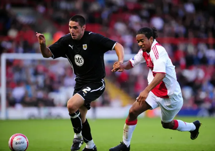 Framed Print : Bristol City vs Ajax: Pre-Season Friendly - 09-10