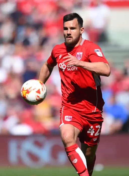Framed Print : Bristol City vs Barnsley: Bailey Wright in Action at Ashton Gate, 2017 Framed Print : Bristol City vs Barnsley: Bailey Wright in Action at Ashton Gate, 2017