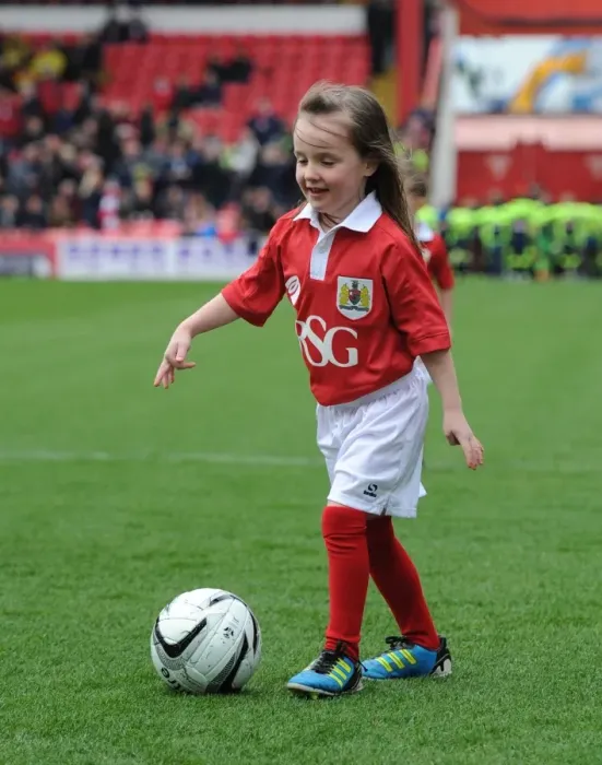 Framed Print : Bristol City vs Barnsley: Excited Mascot at Ashton Gate Stadium, 28 March 2015