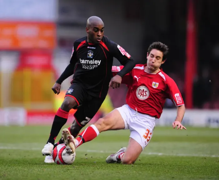 Framed Print : Bristol City vs Barnsley: A Football Rivalry - Season 08-09