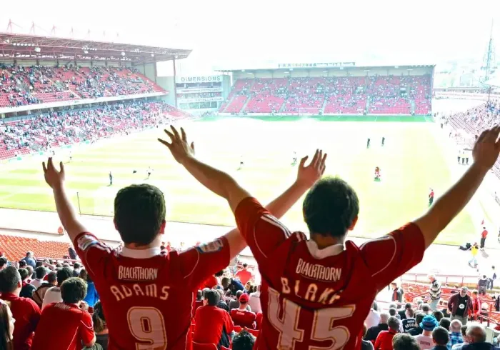Framed Print : Bristol City vs. Barnsley: A Football Rivalry - Season 10-11