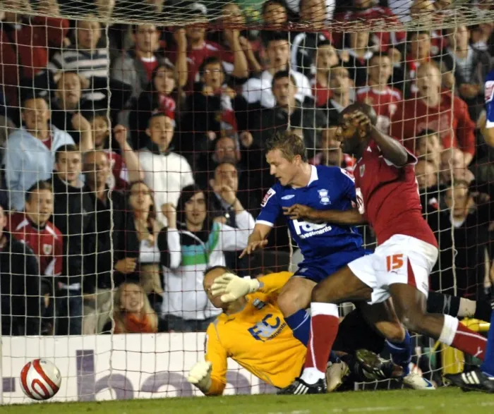 Framed Print : Bristol City vs Birmingham City: A Football Rivalry - Season 08-09 Framed Print : Bristol City vs Birmingham City: A Football Rivalry - Season 08-09