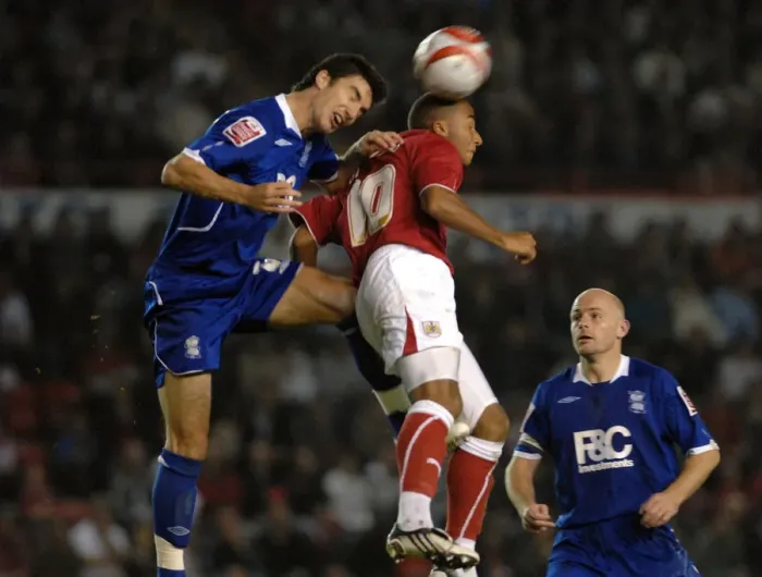 Framed Print : Bristol City vs Birmingham City: A Football Rivalry - Season 08-09