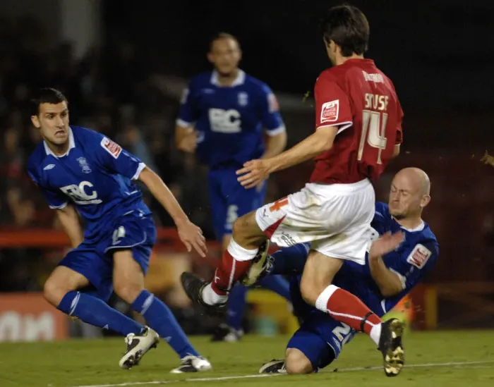 Framed Print : Bristol City vs Birmingham City: A Football Rivalry - Season 08-09