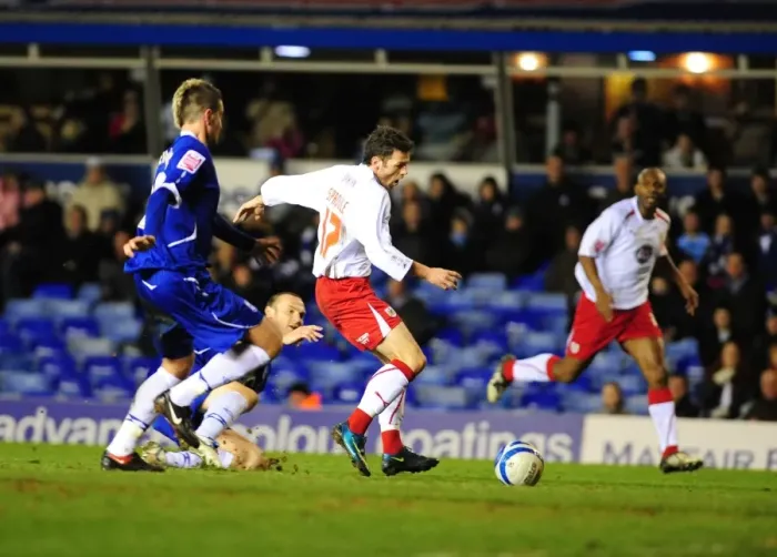 Framed Print : Bristol City vs. Birmingham City: A Football Rivalry - Season 08-09