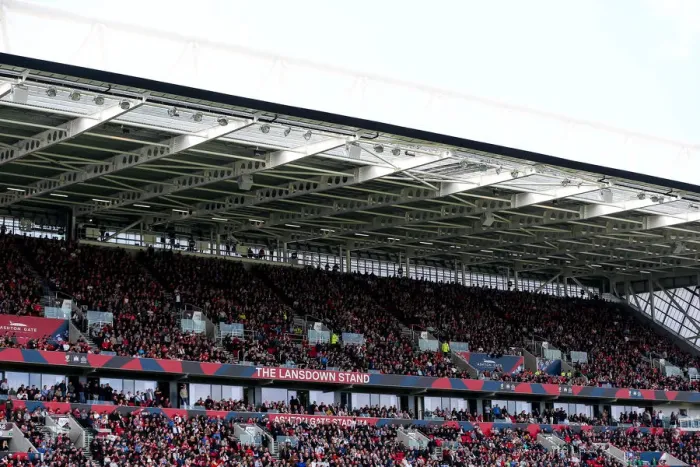 Framed Print : Bristol City vs Birmingham City: Full Upper Tier View, Ashton Gate Stadium Framed Print : Bristol City vs Birmingham City: Full Upper Tier View, Ashton Gate Stadium