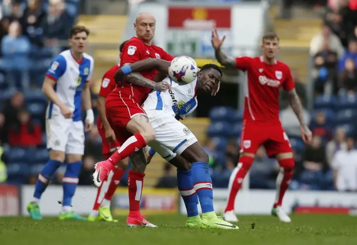 Framed Print : Bristol City vs. Blackburn Rovers: Lucas Joao vs. David Cotterill Clash at Ewood Park (Sky Bet Championship) Framed Print : Bristol City vs. Blackburn Rovers: Lucas Joao vs. David Cotterill Clash at Ewood Park (Sky Bet Championship)