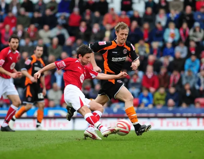 Framed Print : Bristol City vs Blackpool: A Football Rivalry (08-09 Season)