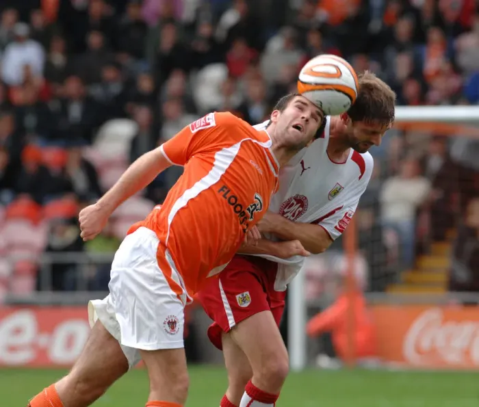 Framed Print : Bristol City vs. Blackpool: A Football Rivalry - Season 08-09