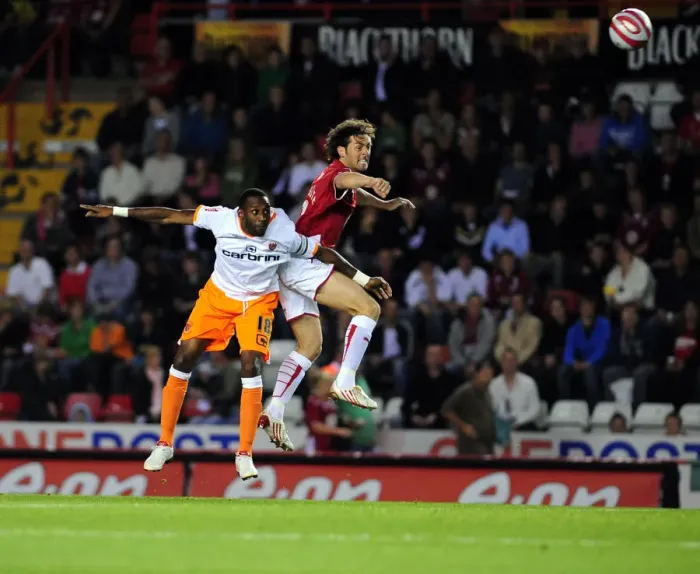 Framed Print : Bristol City vs Blackpool: A Football Rivalry - Season 09-10 Framed Print : Bristol City vs Blackpool: A Football Rivalry - Season 09-10