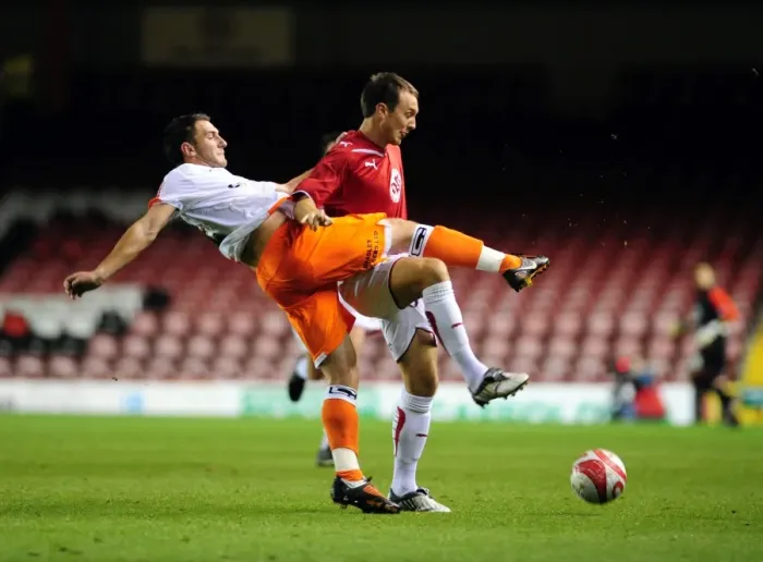 Framed Print : Bristol City vs Blackpool: A Football Rivalry - Season 09-10