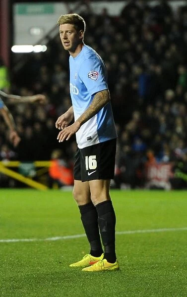 Bristol City vs Bradford City: Jonathan Stead in Action at Ashton Gate, Sky Bet League One