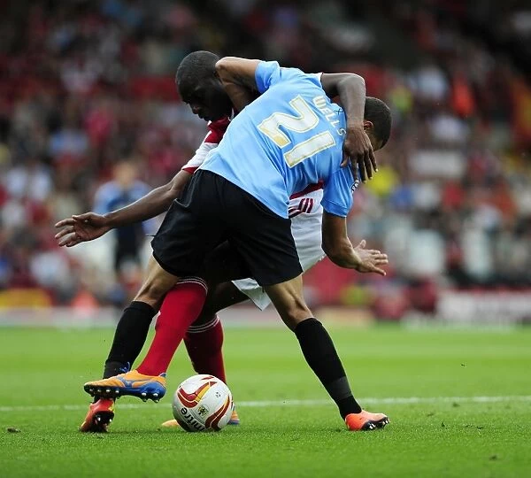 Bristol City vs Bradford City: Jordan Wynter and Nahki Wells Clash in Sky Bet League One Match, August 2013