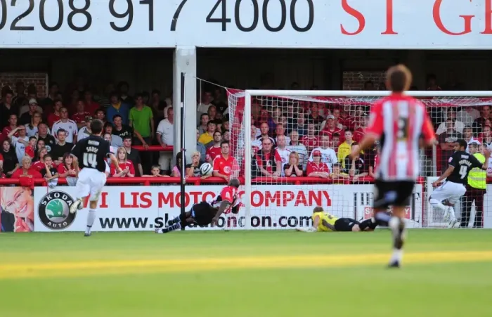 Framed Print : Bristol City vs. Brentford: A Football Rivalry - Season 09-10