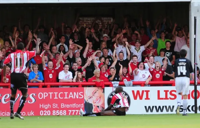 Framed Print : Bristol City vs. Brentford: A Football Rivalry - Season 09-10
