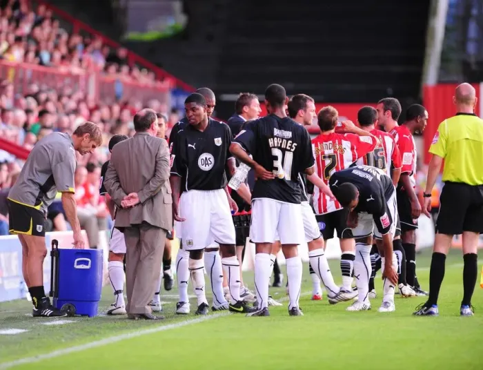 Framed Print : Bristol City vs. Brentford: A Football Rivalry - Season 09-10