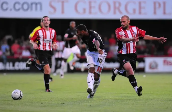 Framed Print : Bristol City vs. Brentford: A Football Rivalry - Season 09-10