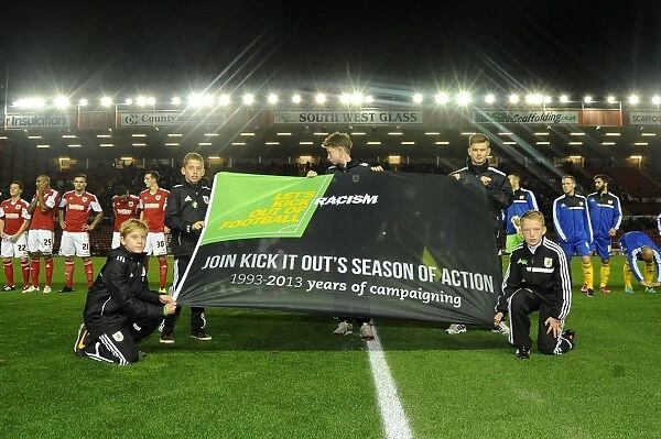 Bristol City vs Brentford: Kick It Out Campaign, Ashton Gate, 2013