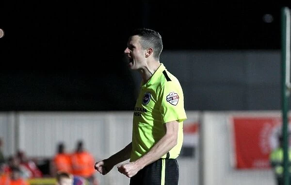 Bristol City vs Brighton & Hove Albion: Jamie Murphy Scores Opening Goal, 23rd February 2016