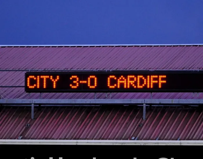 Framed Print : Bristol City vs. Cardiff City: 0-1 (Championship, Ashton Gate Stadium, 01 / 01 / 2011) Framed Print : Bristol City vs. Cardiff City: 0-1 (Championship, Ashton Gate Stadium, 01 / 01 / 2011)