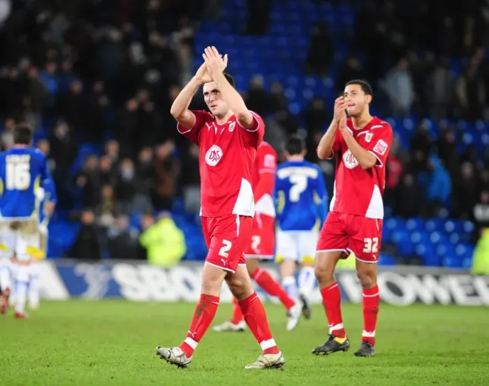 Framed Print : Bristol City vs. Cardiff City: FA Cup Clash, Season 09-10