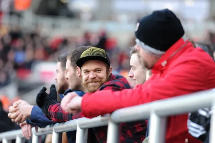 Framed Print : Bristol City vs. Cardiff City: A Football Rivalry at Ashton Gate (March 2016)
