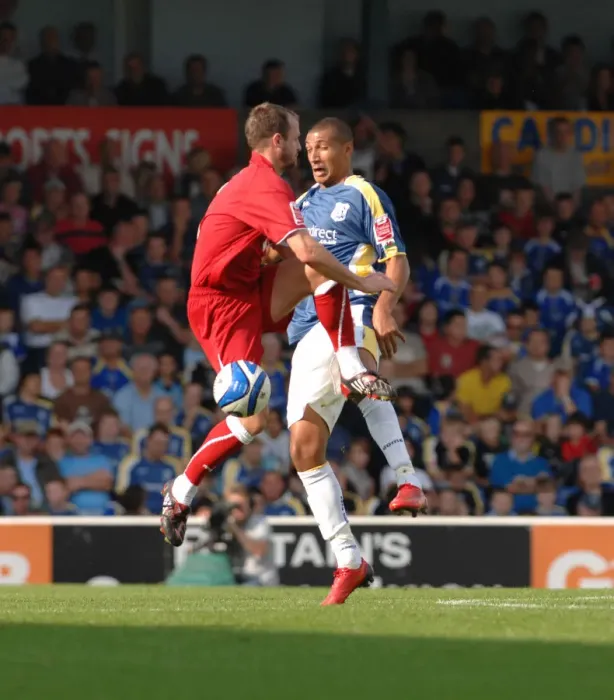 Framed Print : Bristol City vs. Cardiff City: A Football Rivalry - Season 08-09