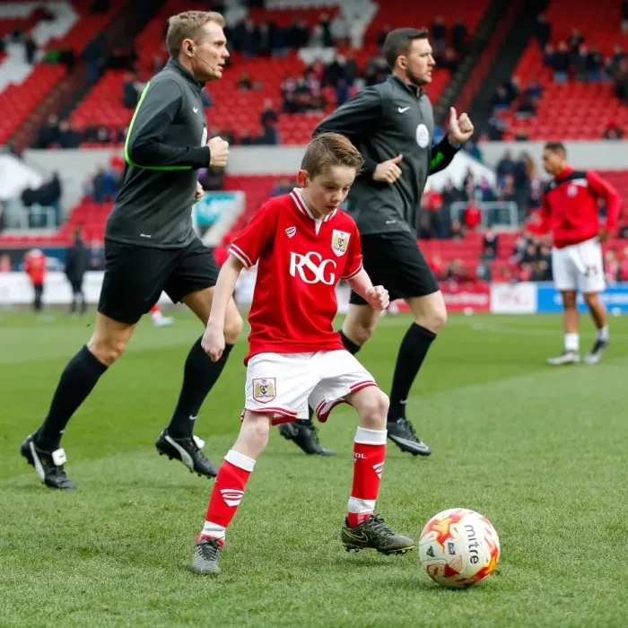 Framed Print : Bristol City vs. Cardiff City: Mascots Championship Showdown at Ashton Gate Stadium