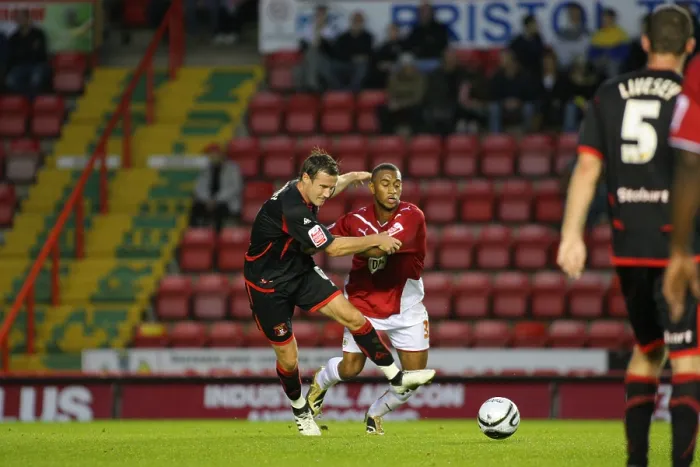 Framed Print : Bristol City vs Carlisle United: A Football Battle - Season 09-10 Framed Print : Bristol City vs Carlisle United: A Football Battle - Season 09-10