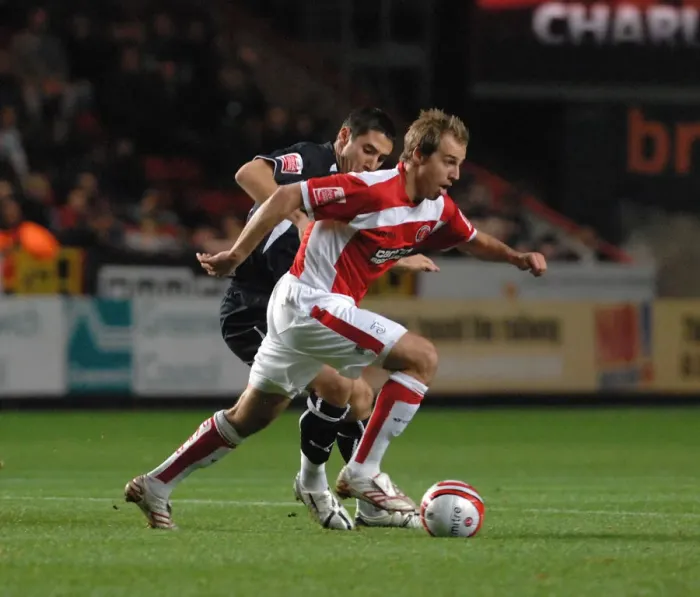 Framed Print : Bristol City vs. Charlton Athletic: A Football Rivalry - Season 08-09