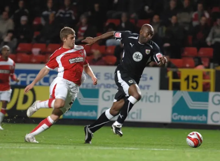 Framed Print : Bristol City vs. Charlton Athletic: A Football Rivalry - Season 08-09