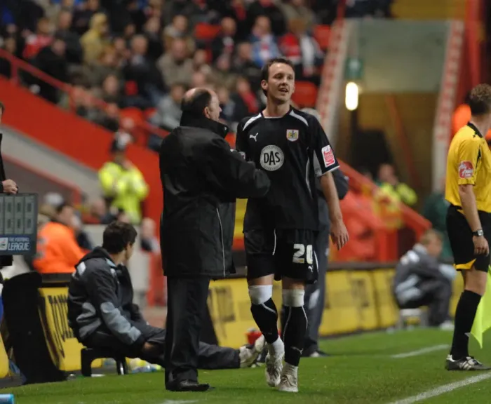 Framed Print : Bristol City vs. Charlton Athletic: A Football Rivalry - Season 08-09