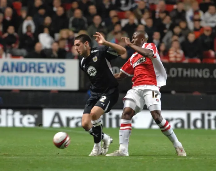 Framed Print : Bristol City vs. Charlton Athletic: A Football Rivalry - Season 08-09
