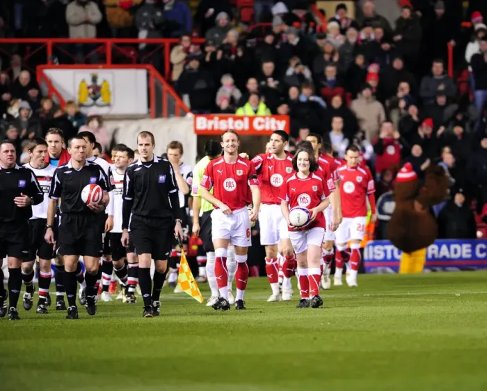 Framed Print : Bristol City vs Charlton Athletic: A Football Rivalry - Season 8-9