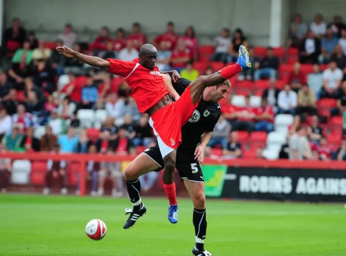 Framed Print : Bristol City vs. Cheltenham Town: Pre-Season Friendly - 09-10: A Clash of Rivals Framed Print : Bristol City vs. Cheltenham Town: Pre-Season Friendly - 09-10: A Clash of Rivals