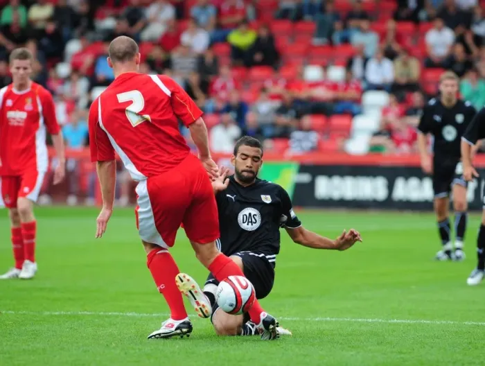 Framed Print : Bristol City vs Cheltenham Town: Pre-Season Friendly - Season 09-10