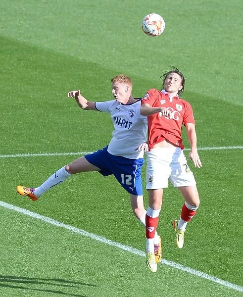 Bristol City vs Chesterfield: Luke Ayling Wins Aerial Battle