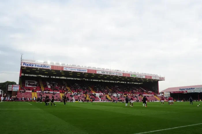 Framed Print : Bristol City vs Colchester United: A Football Rivalry in Sky Bet League One at Ashton Gate (September 2013)