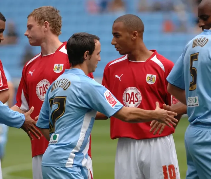 Framed Print : Bristol City vs Coventry City: A Football Rivalry - Season 08-09 Framed Print : Bristol City vs Coventry City: A Football Rivalry - Season 08-09