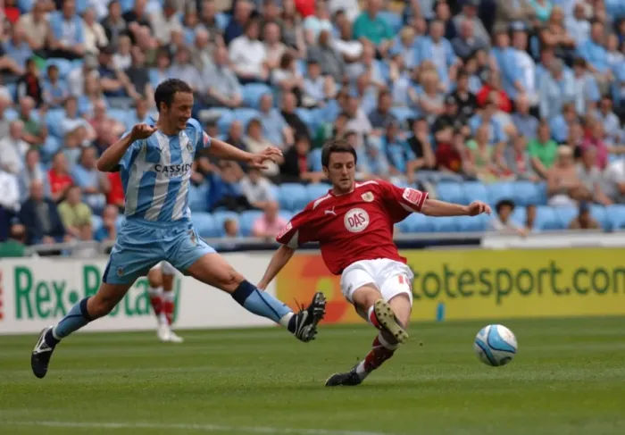 Framed Print : Bristol City vs Coventry City: A Football Rivalry - Season 08-09
