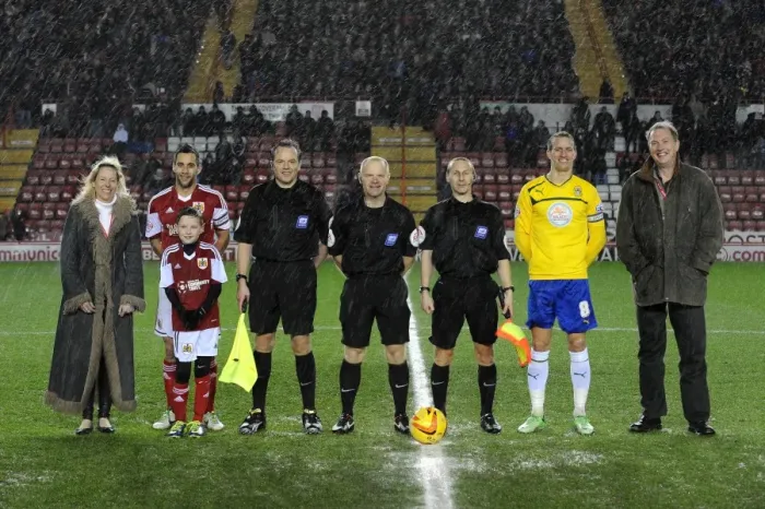 Framed Print : Bristol City vs Coventry City: Mascots and Sponsors Gather at Ashton Gate, Sky Bet League One Football Match - February 2014 Framed Print : Bristol City vs Coventry City: Mascots and Sponsors Gather at Ashton Gate, Sky Bet League One Football Match - February 2014