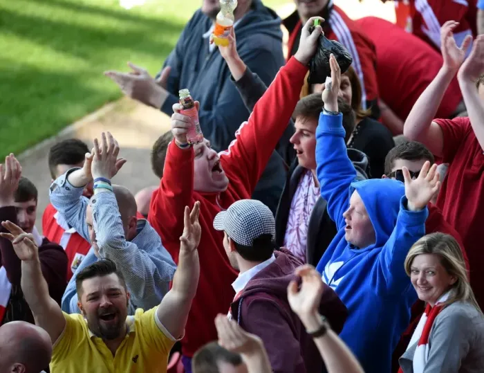 Framed Print : Bristol City vs Coventry City: A Sea of Supporters at Ashton Gate Stadium, 2015 Framed Print : Bristol City vs Coventry City: A Sea of Supporters at Ashton Gate Stadium, 2015