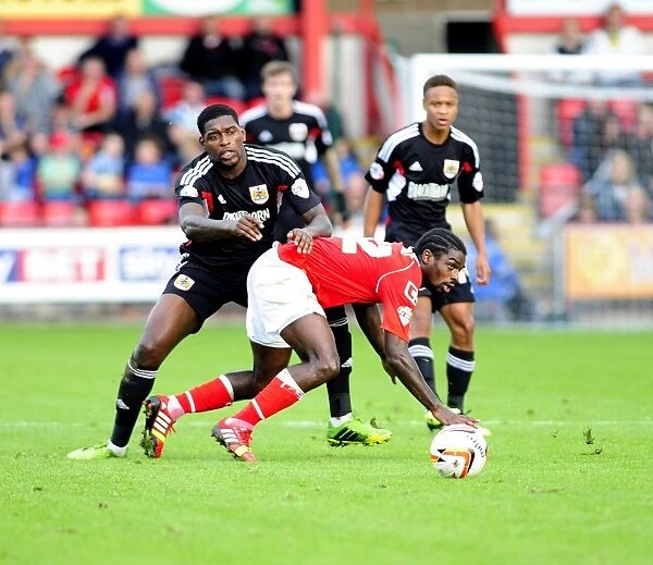 Bristol City vs Crewe: Intense Moment between Jay Emmanuel-Thomas and Anthony Grant